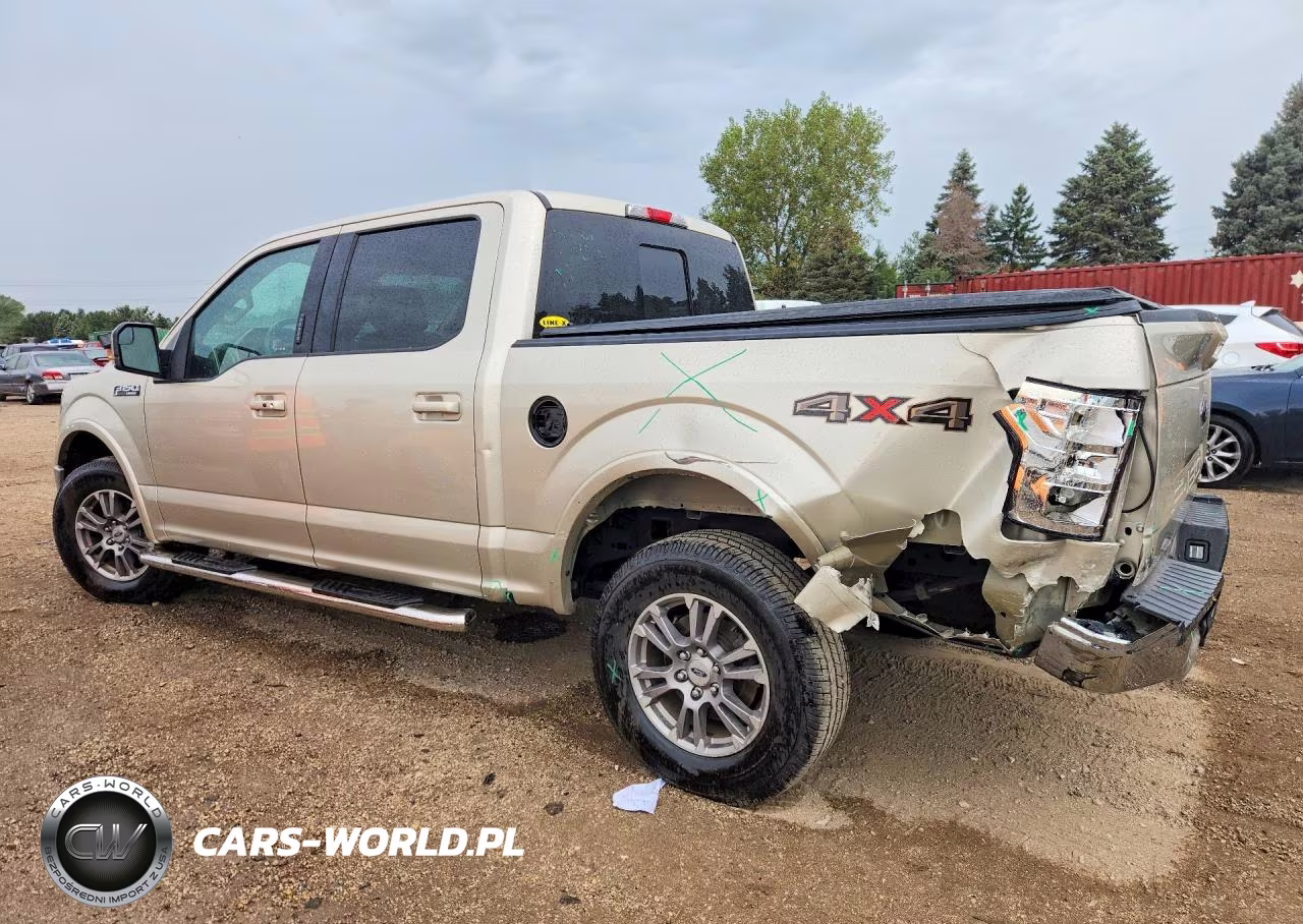 2018 Ford F150 Supercrew VIN:1FTEW1EP1JFD37968 - 2