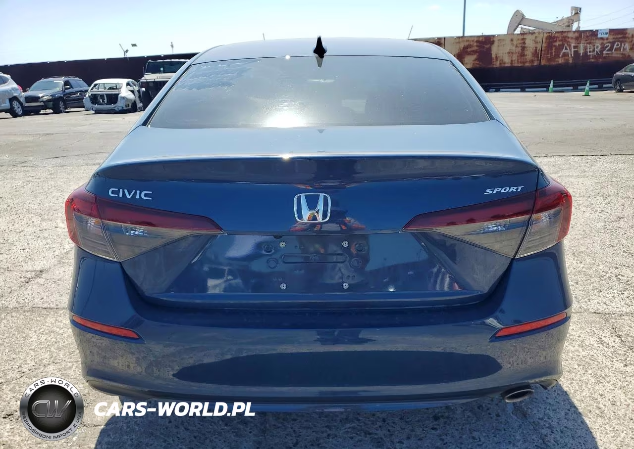 2025 Honda Civic Sport VIN:2HGFE2F54SH574787 - 6