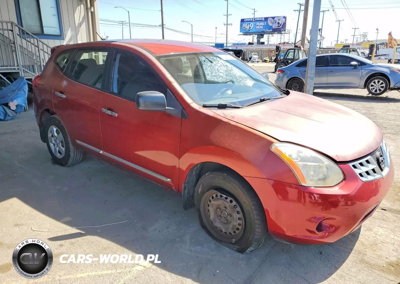 2013 Nissan Rogue S VIN:JN8AS5MTXDW003267 - 4