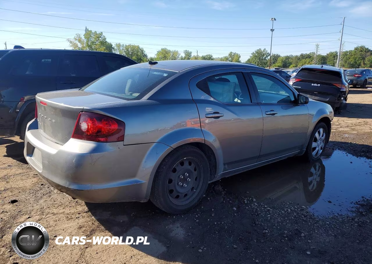 2012 Dodge Avenger Se VIN:1C3CDZAB2CN220404 - 3