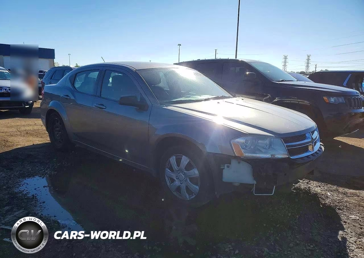 2012 Dodge Avenger Se VIN:1C3CDZAB2CN220404 - 4