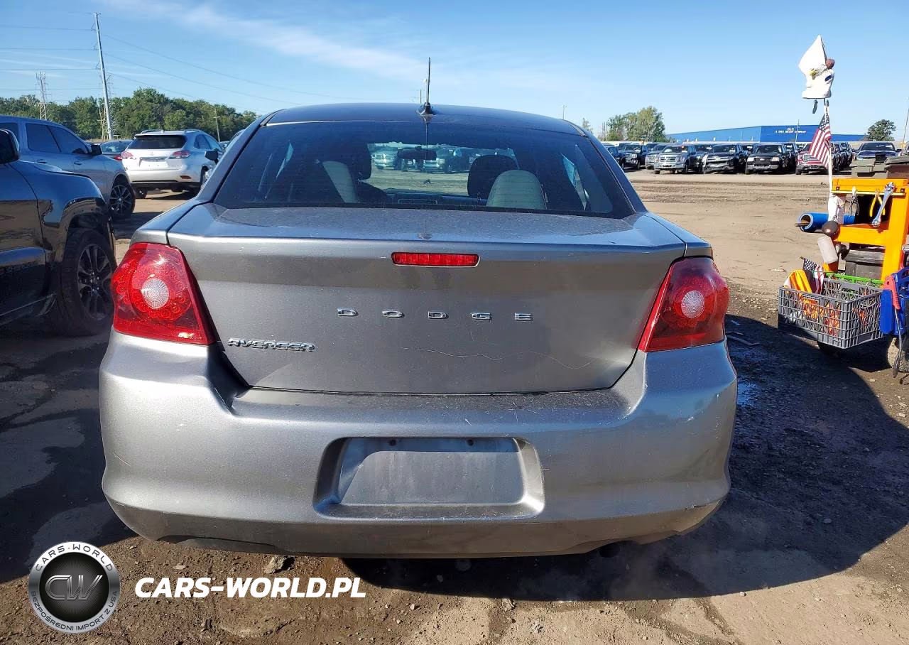 2012 Dodge Avenger Se VIN:1C3CDZAB2CN220404 - 6