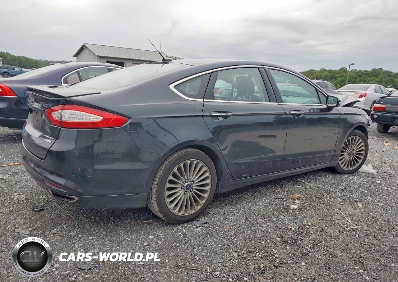 2014 Ford Fusion Titanium VIN:3FA6P0K94ER322137 - 3