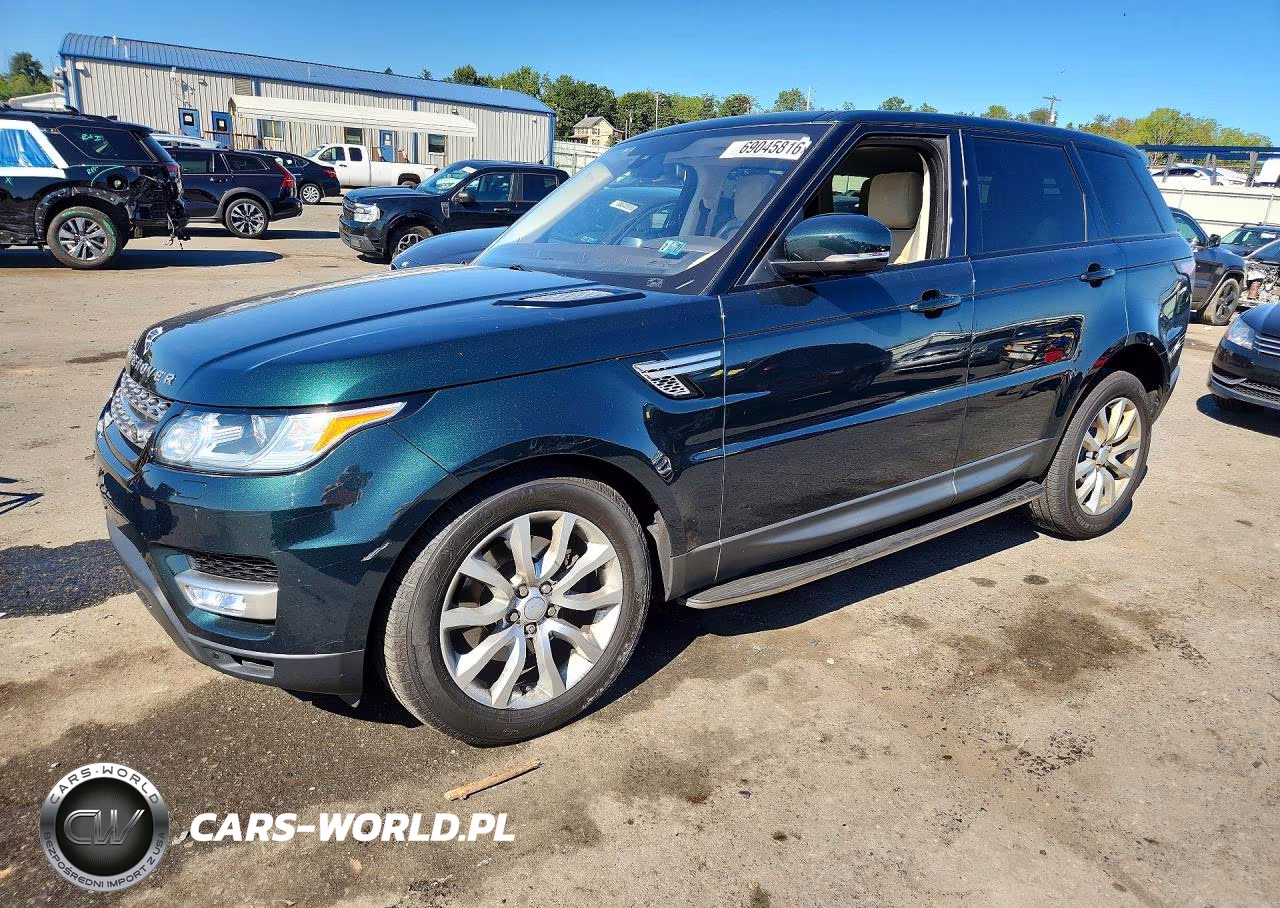 2016 Land Rover Range Rover Sport Hse VIN:SALWR2KF8GA663519 - 1