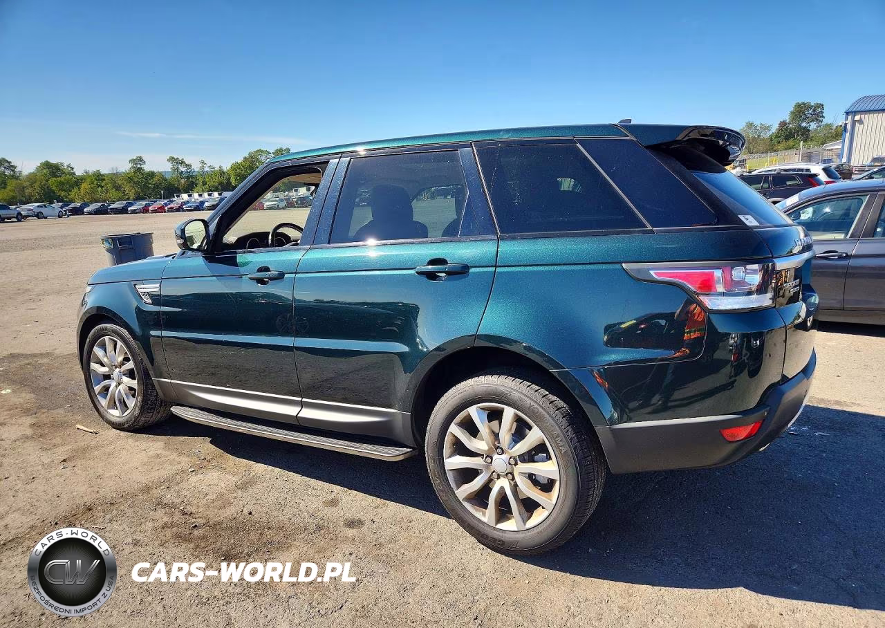 2016 Land Rover Range Rover Sport Hse VIN:SALWR2KF8GA663519 - 2