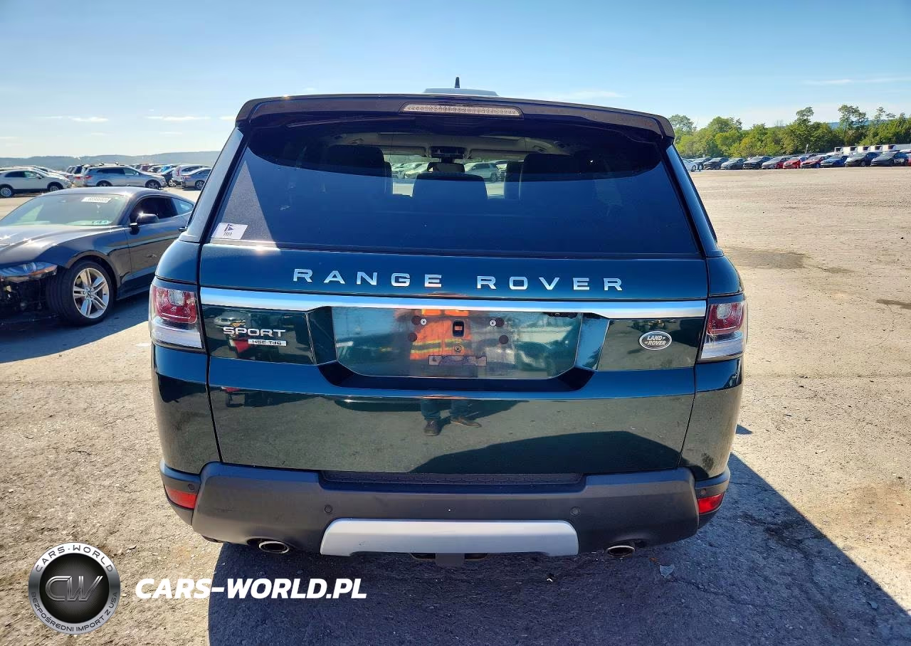 2016 Land Rover Range Rover Sport Hse VIN:SALWR2KF8GA663519 - 6