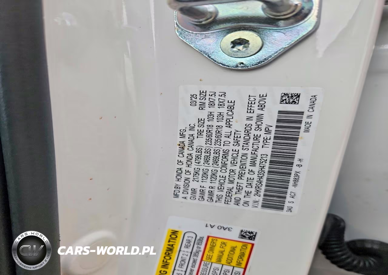 2025 Honda Cr-V Ex VIN:2HKRS4H43SH475213 - 13