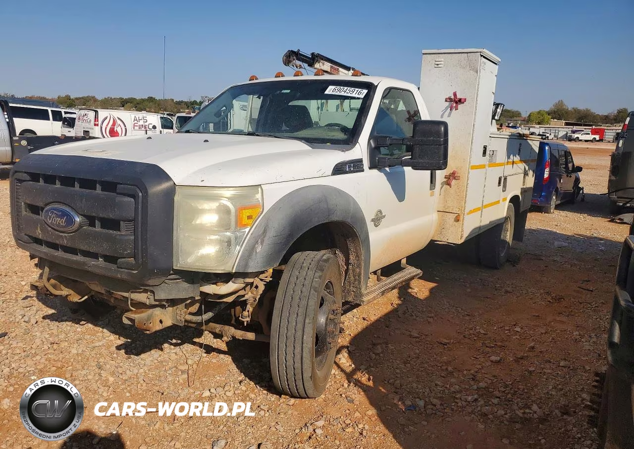 2011 Ford F550 Super Duty VIN:1FDUF5GT4BEB78198 - 1