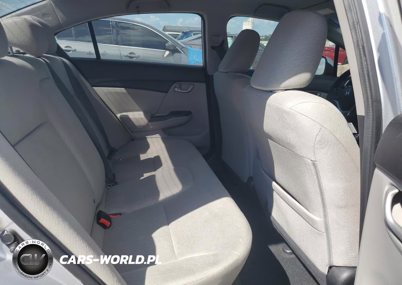 2013 Honda Civic Lx VIN:19XFB2F51DE089299 - 10