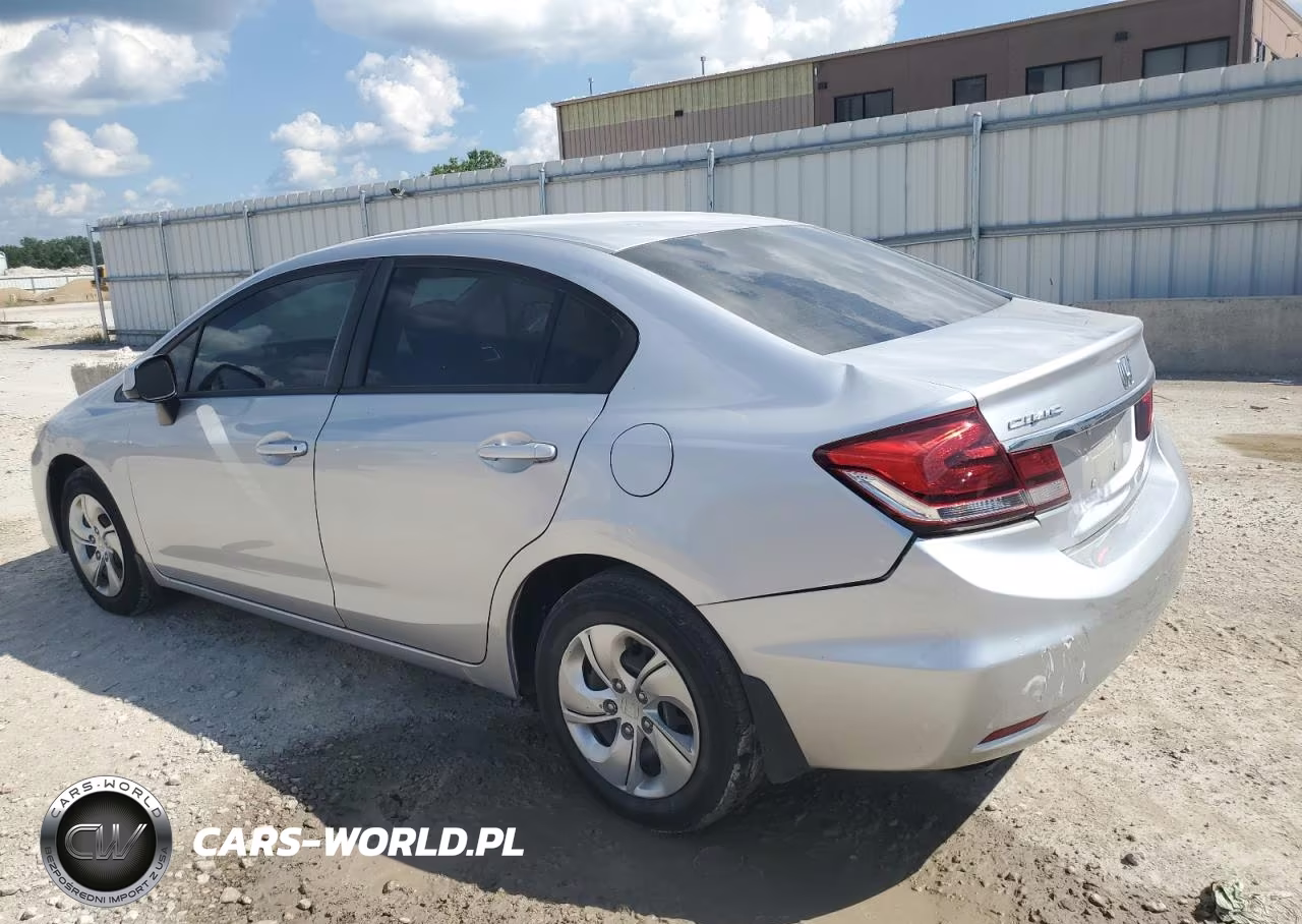 2013 Honda Civic Lx VIN:19XFB2F51DE089299 - 2