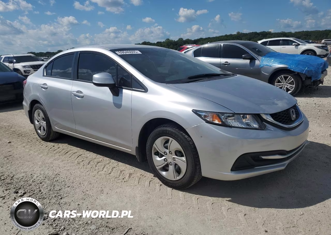 2013 Honda Civic Lx VIN:19XFB2F51DE089299 - 4