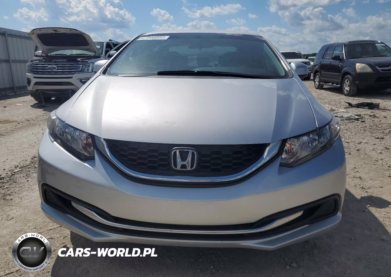 2013 Honda Civic Lx VIN:19XFB2F51DE089299 - 5