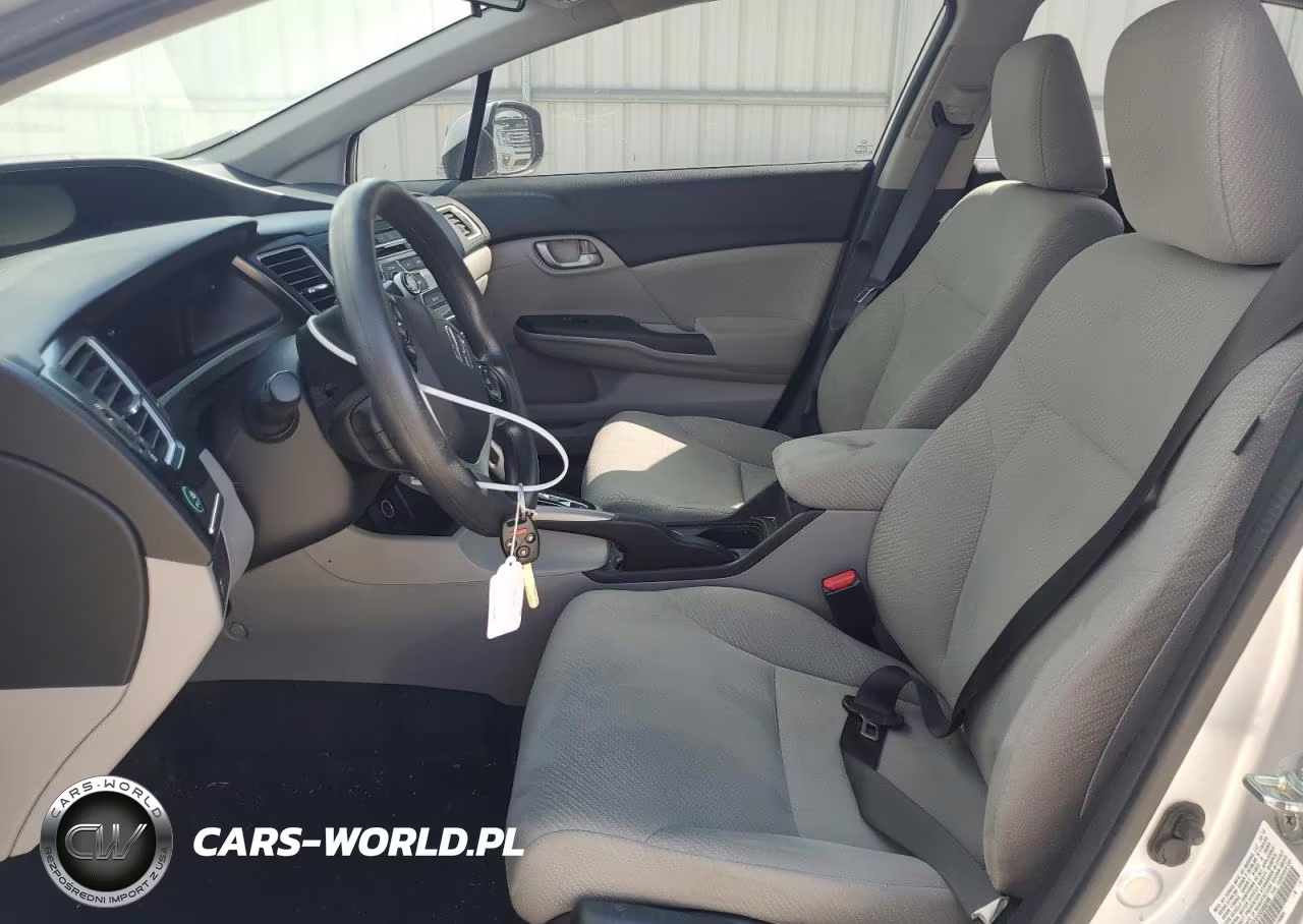2013 Honda Civic Lx VIN:19XFB2F51DE089299 - 7