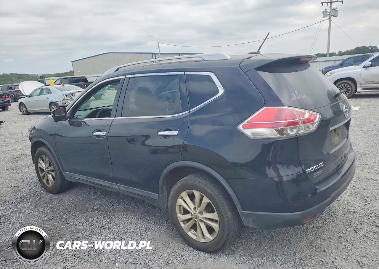 2015 Nissan Rogue Sv VIN:5N1AT2MK2FC874758 - 2