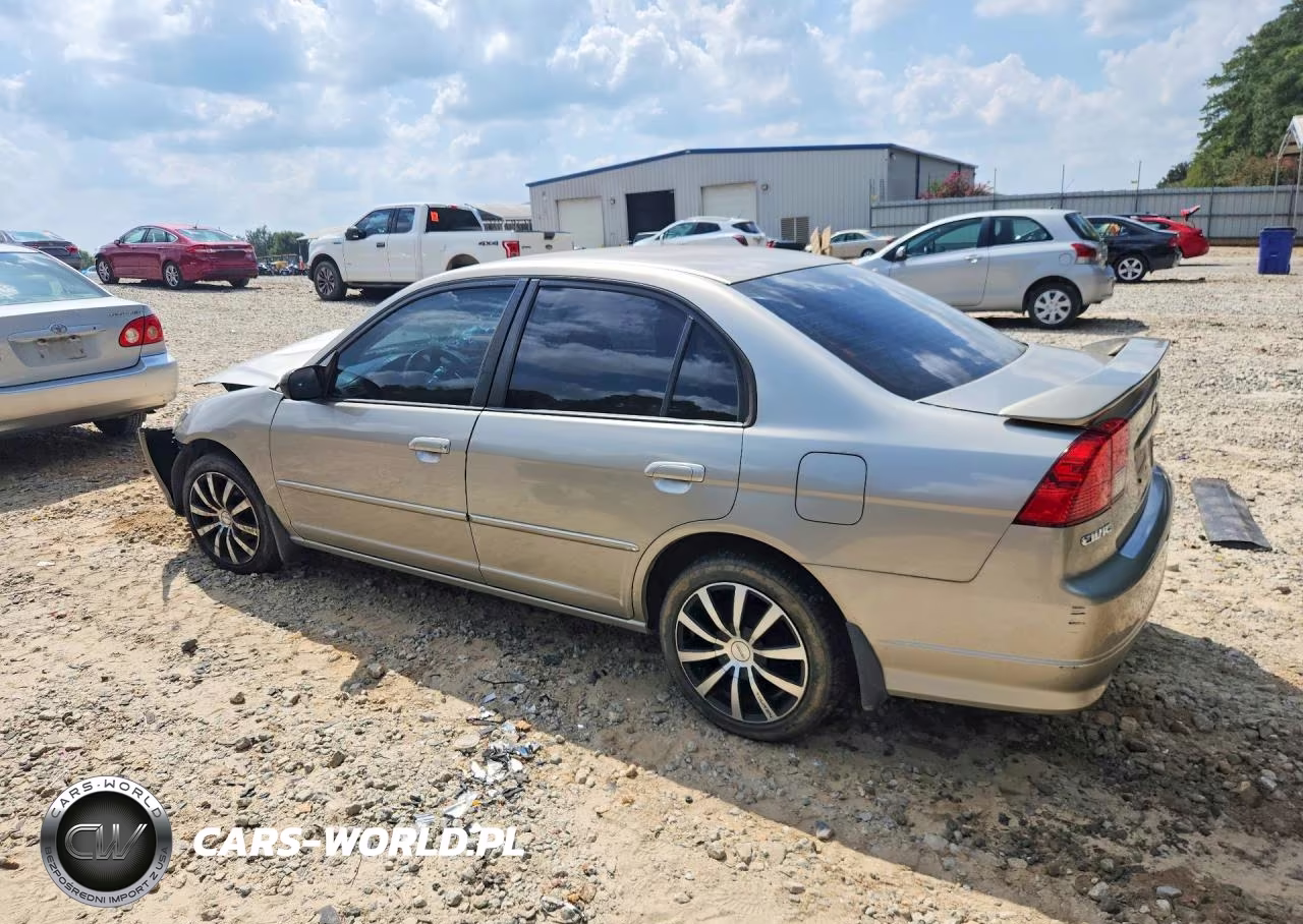 2004 Honda Civic Lx VIN:1HGES16504L020750 - 2
