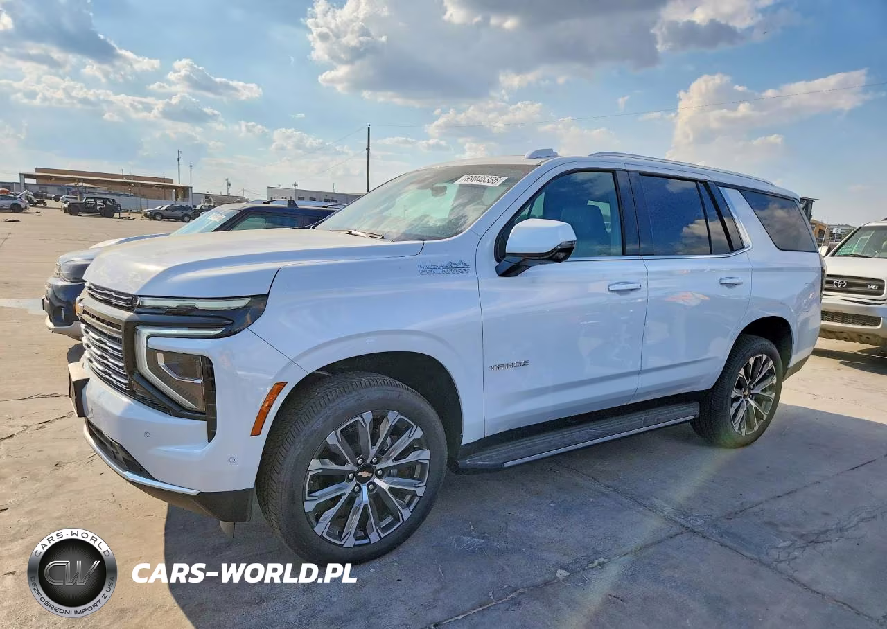 2026 Chevrolet Tahoe C1500 High Country VIN:1GNS5TKLXTR293304 - 1