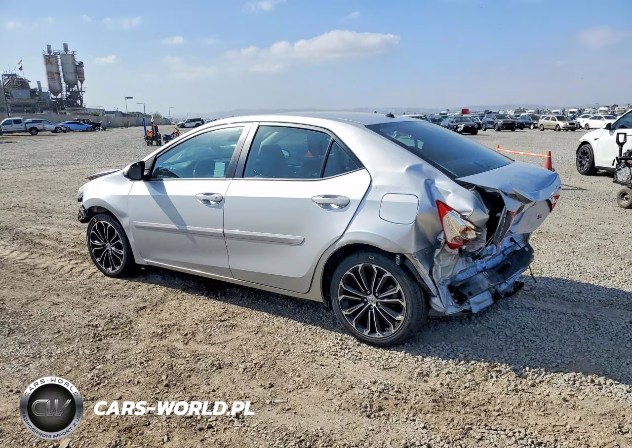 2014 Toyota Corolla S Plus VIN:5YFBURHE3EP107736 - 2