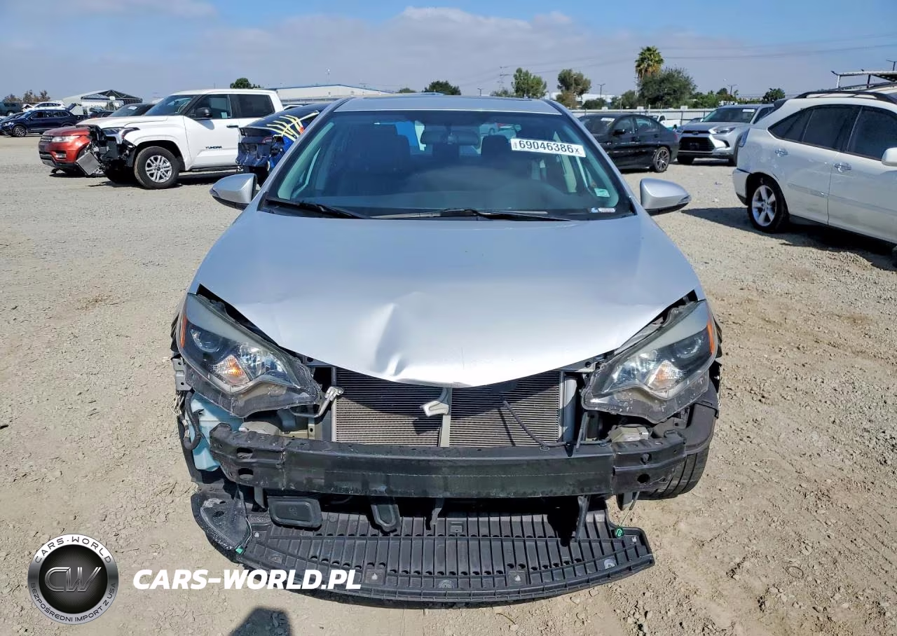 2014 Toyota Corolla S Plus VIN:5YFBURHE3EP107736 - 5