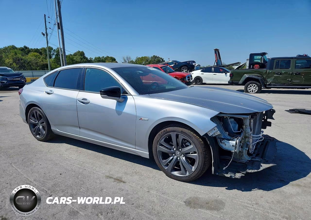 2021 Acura Tlx Tech A VIN:19UUB6F50MA003208 - 4
