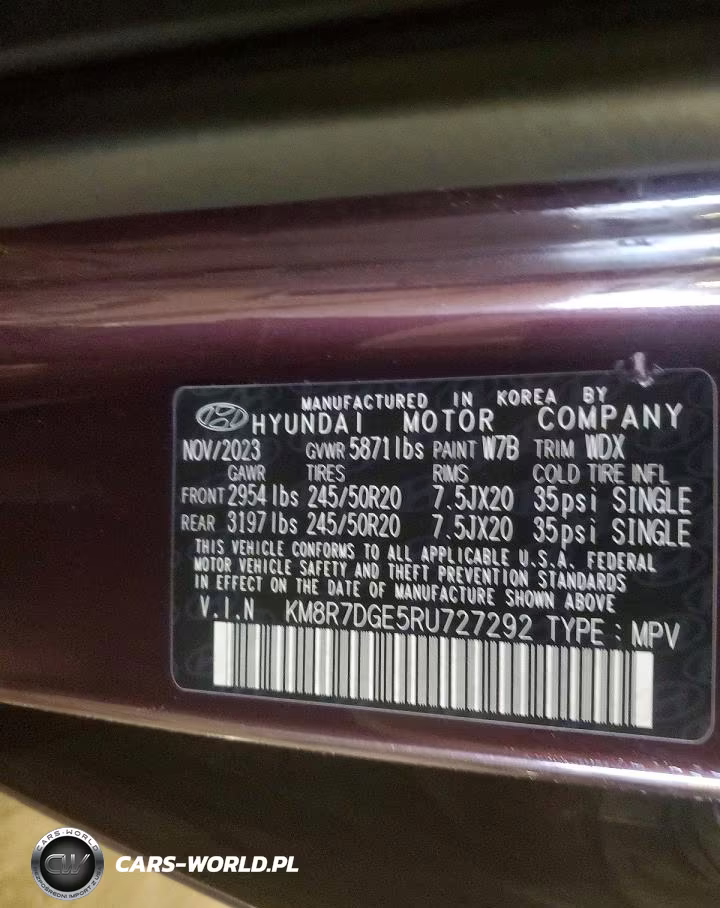 2024 Hyundai Palisade Calligraphy VIN:KM8R7DGE5RU727292 - 14