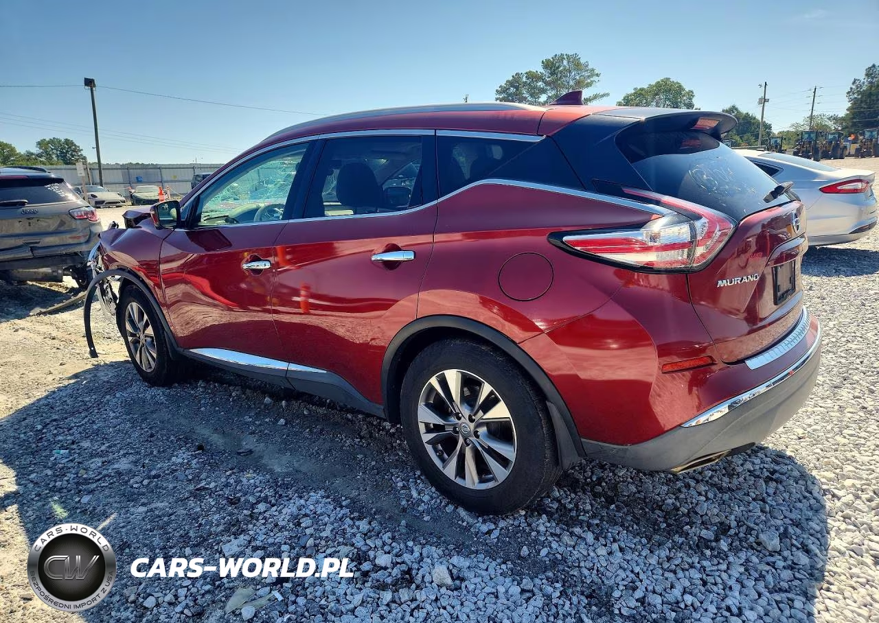2017 Nissan Murano Sl VIN:5N1AZ2MG8HN158853 - 2