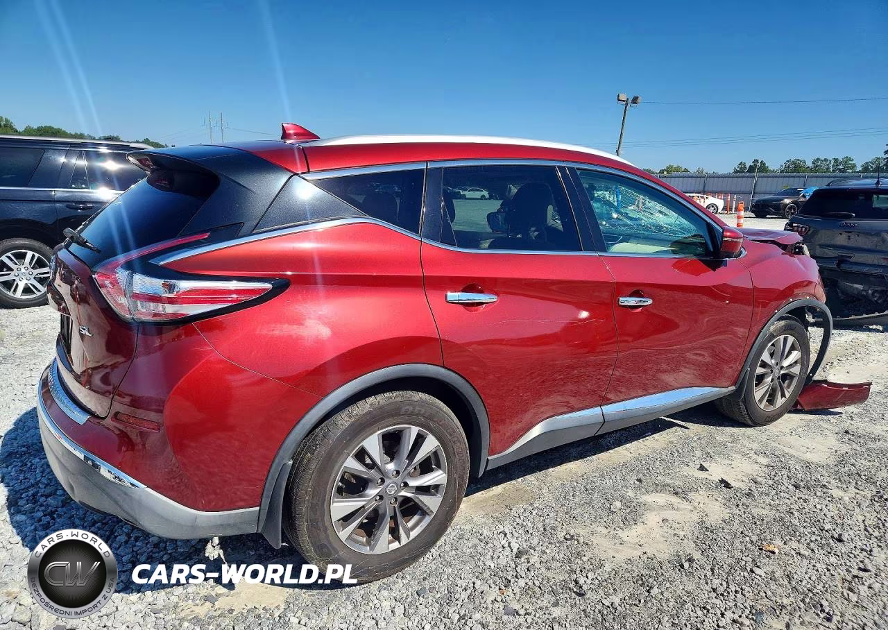 2017 Nissan Murano Sl VIN:5N1AZ2MG8HN158853 - 3