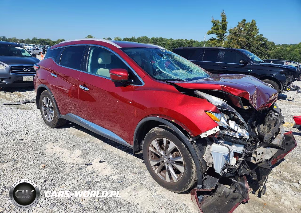 2017 Nissan Murano Sl VIN:5N1AZ2MG8HN158853 - 4