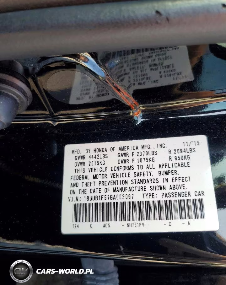 2016 Acura Tlx Tech VIN:19UUB1F57GA003097 - 12
