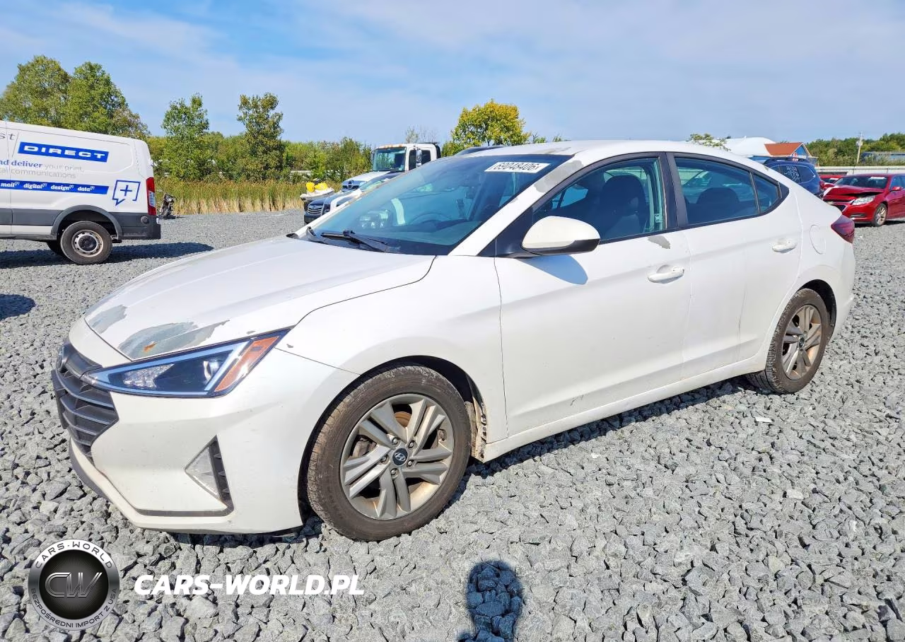 2019 Hyundai Elantra Sel VIN:5NPD84LF5KH494847 - 1