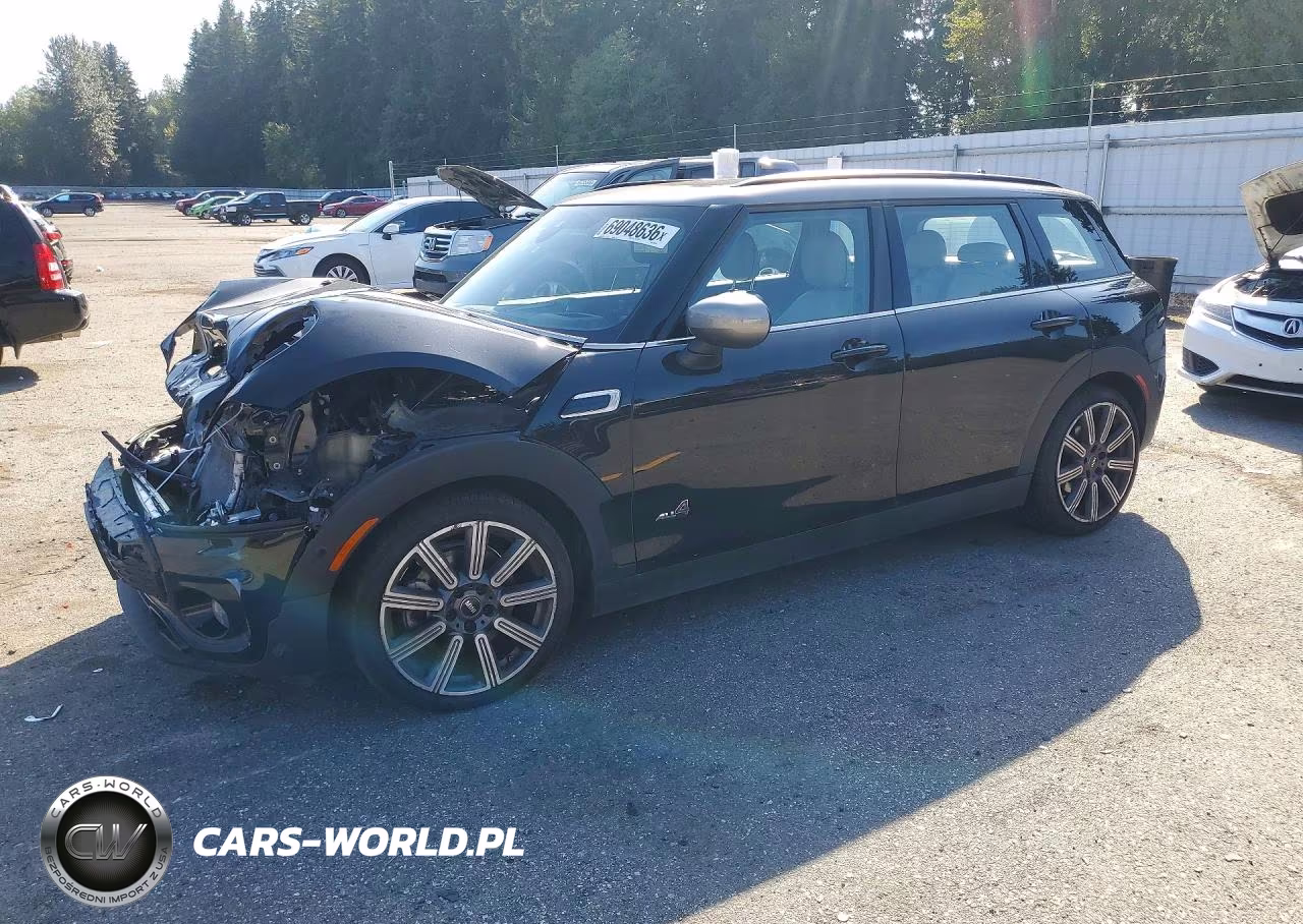 2022 Mini Cooper S Clubman All4 VIN:WMWXJ1C02N2S01985 - 1