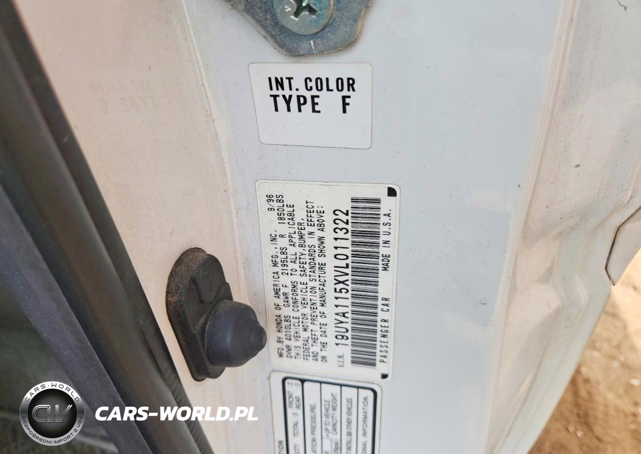 1997 Acura Cl VIN:19UYA115XVL011322 - 12