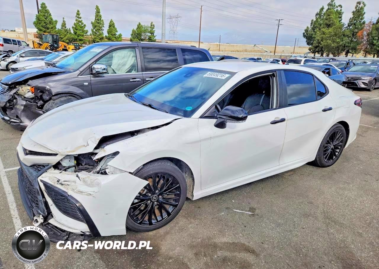 2022 Toyota Camry Hybrid Se Nightshade VIN:4T1G31AKXNU033336 - 1