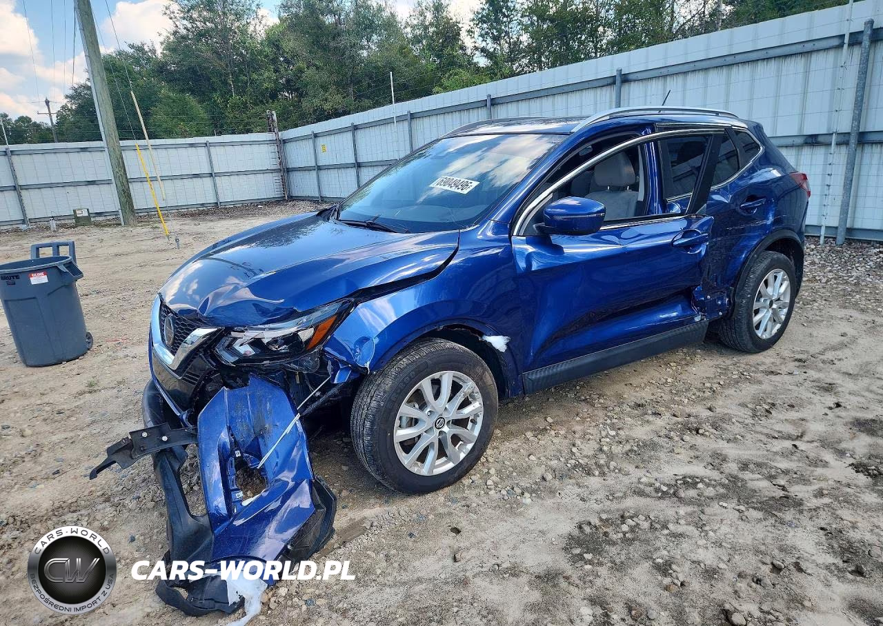 2021 Nissan Rogue Sport Sv VIN:JN1BJ1BV9MW318872 - 1