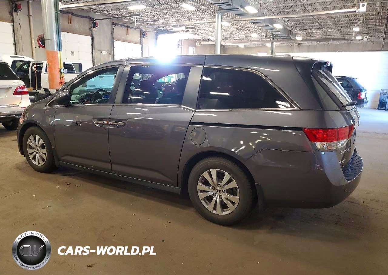 2016 Honda Odyssey Exl VIN:5FNRL5H66GB039871 - 2