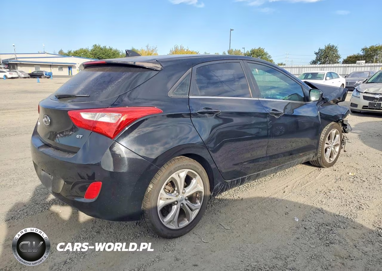 2013 Hyundai Elantra Gt Base VIN:KMHD35LE9DU042383 - 3