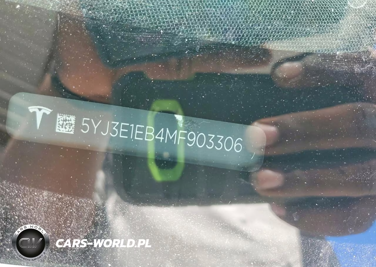 2021 Tesla Model 3 VIN:5YJ3E1EB4MF903306 - 12