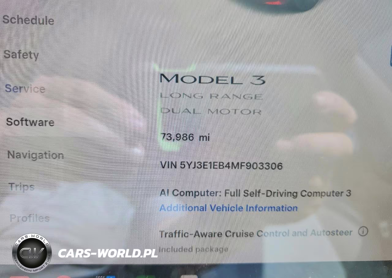 2021 Tesla Model 3 VIN:5YJ3E1EB4MF903306 - 9