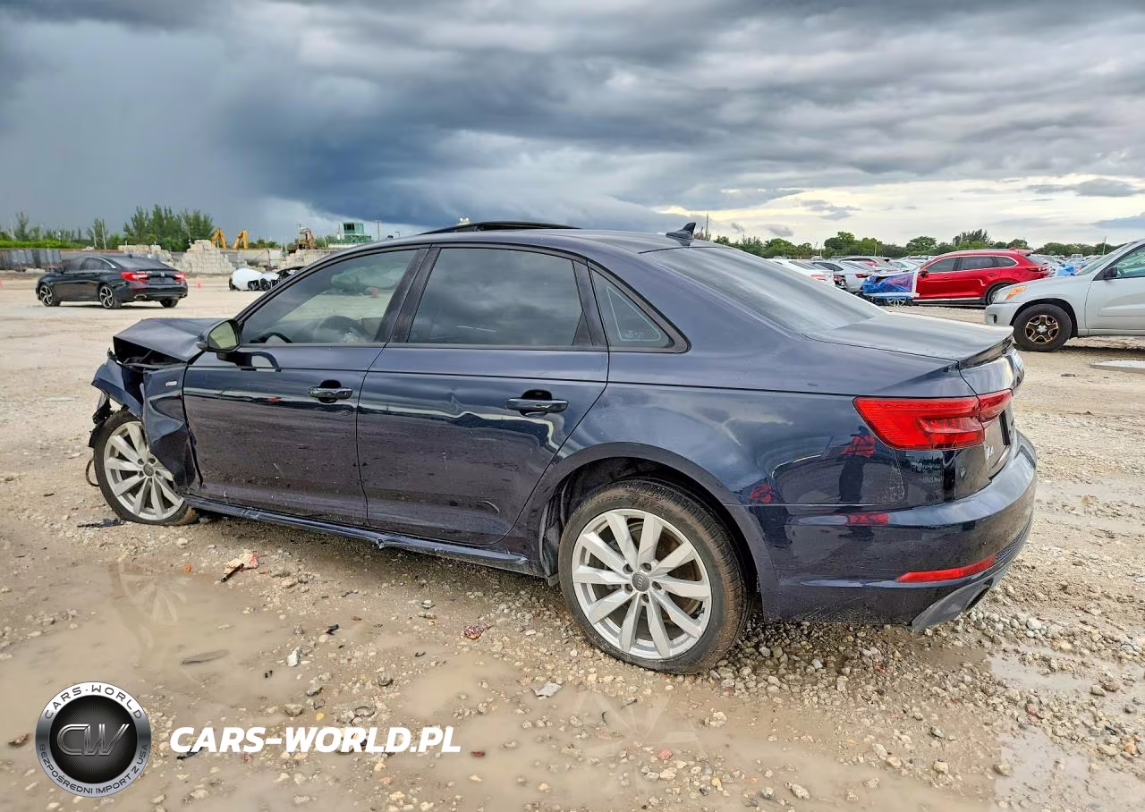 2017 Audi A4 Ultra Premium VIN:WAUKMAF44HN050117 - 2