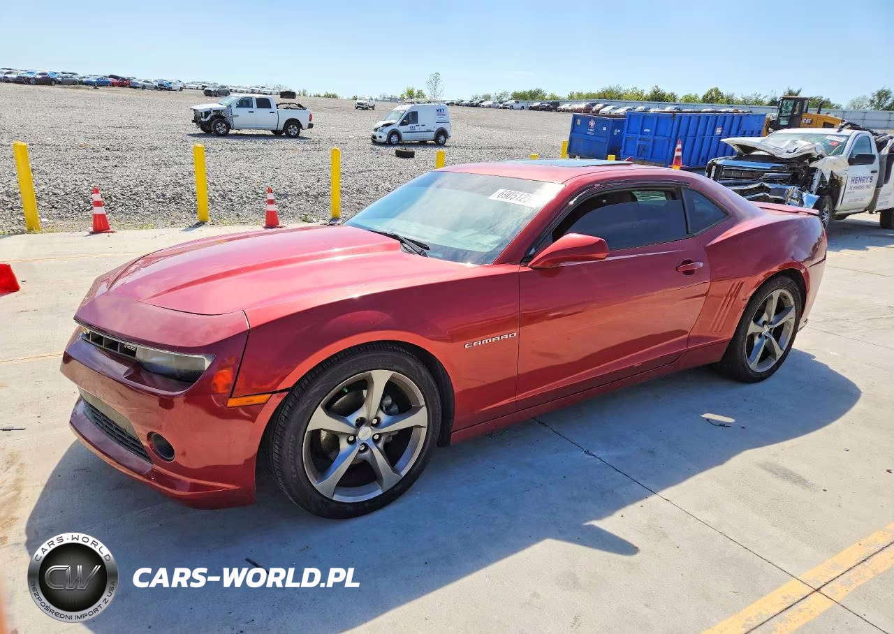 2014 Chevrolet Camaro Lt VIN:2G1FB1E35E9279710 - 1