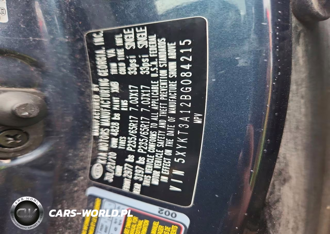 2011 Kia Sorento Lx VIN:5XYKT3A12BG084215 - 13