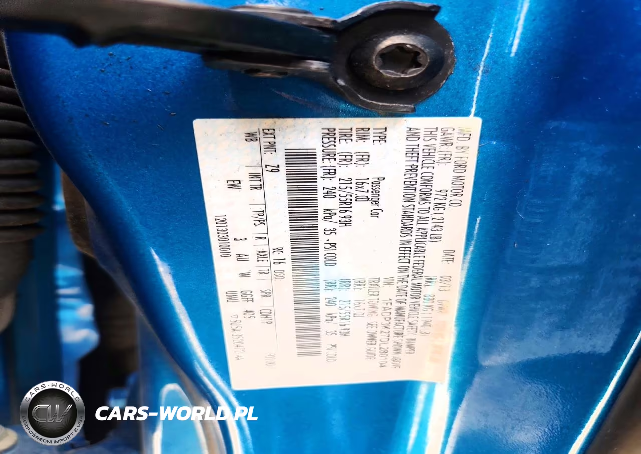 2013 Ford Focus Se VIN:1FADP3K27DL280104 - 12