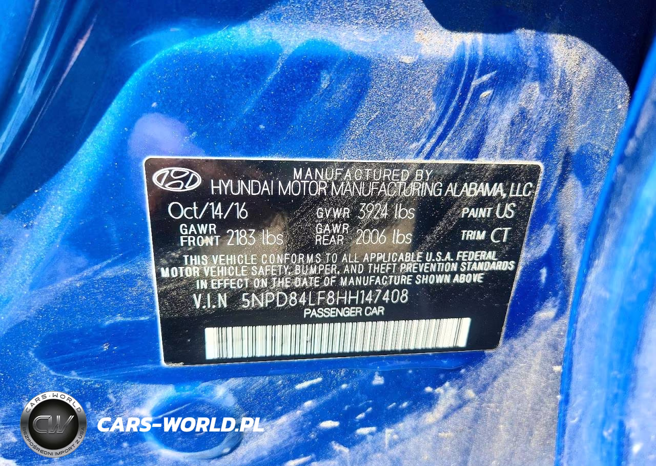 2017 Hyundai Elantra Value Edition VIN:5NPD84LF8HH147408 - 13