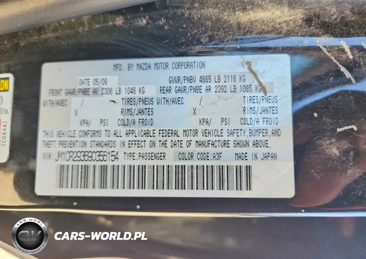 2009 Mazda 5 VIN:JM1CR293690356154 - 12
