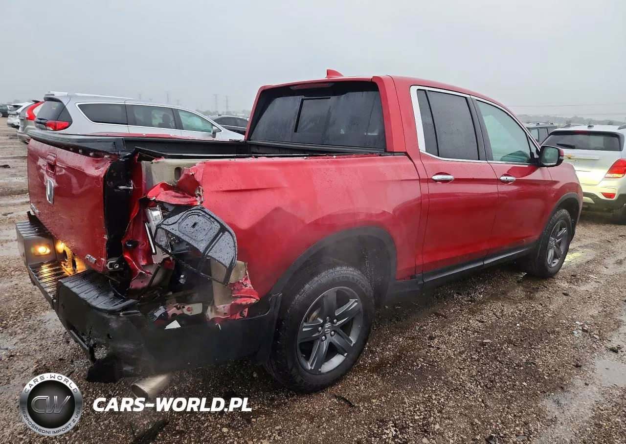 2023 Honda Ridgeline Rtl-E VIN:5FPYK3F73PB023679 - 3