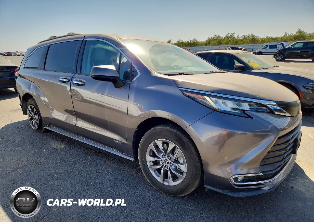 2021 Toyota Sienna Xle VIN:5TDJRKEC5MS019235 - 4
