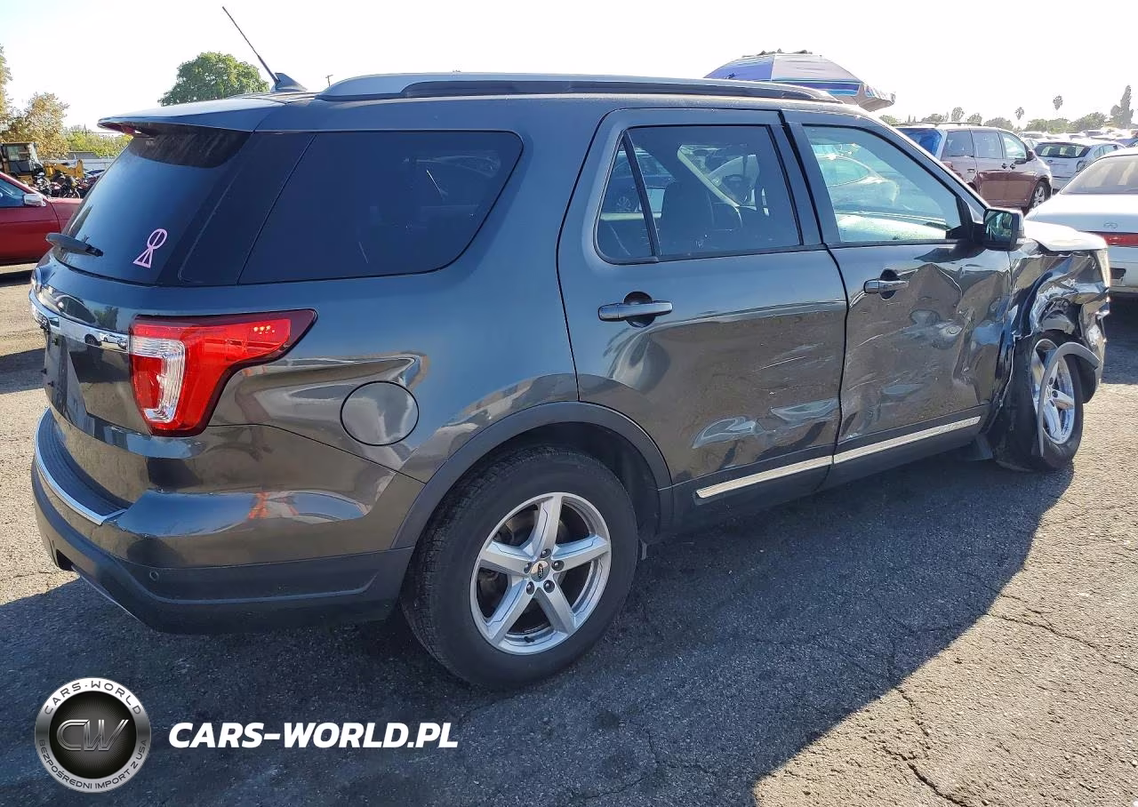 2018 Ford Explorer Xlt VIN:1FM5K7D87JGB32203 - 3