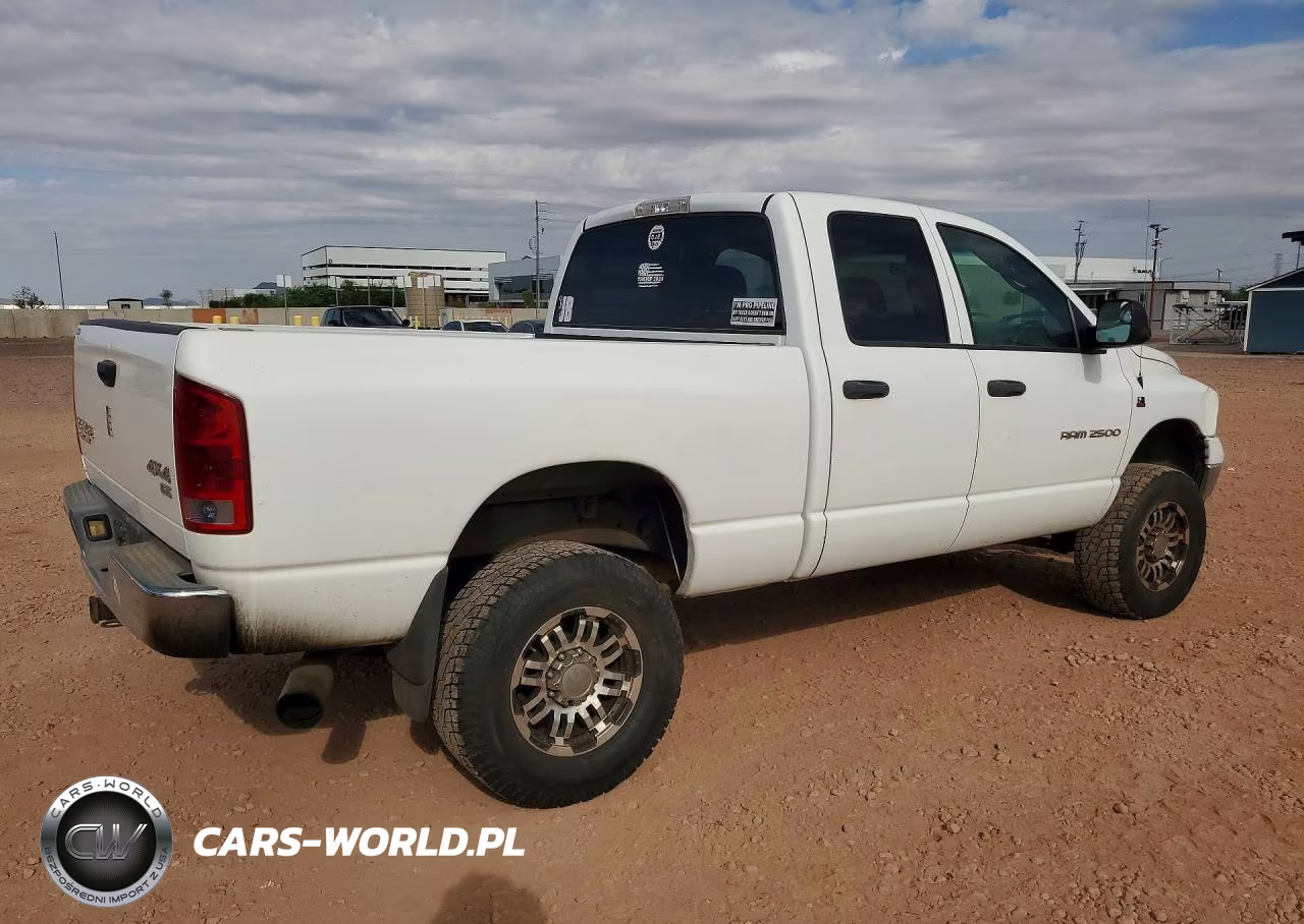2003 Dodge Ram 2500 St VIN:3D7KU286X3G755941 - 3