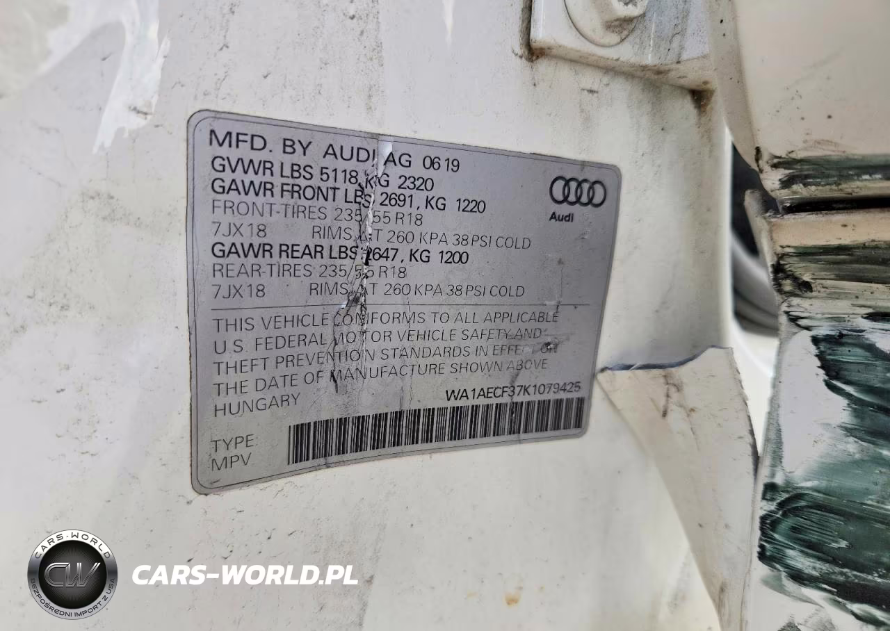 2019 Audi Q3 Premium VIN:WA1AECF37K1079425 - 12