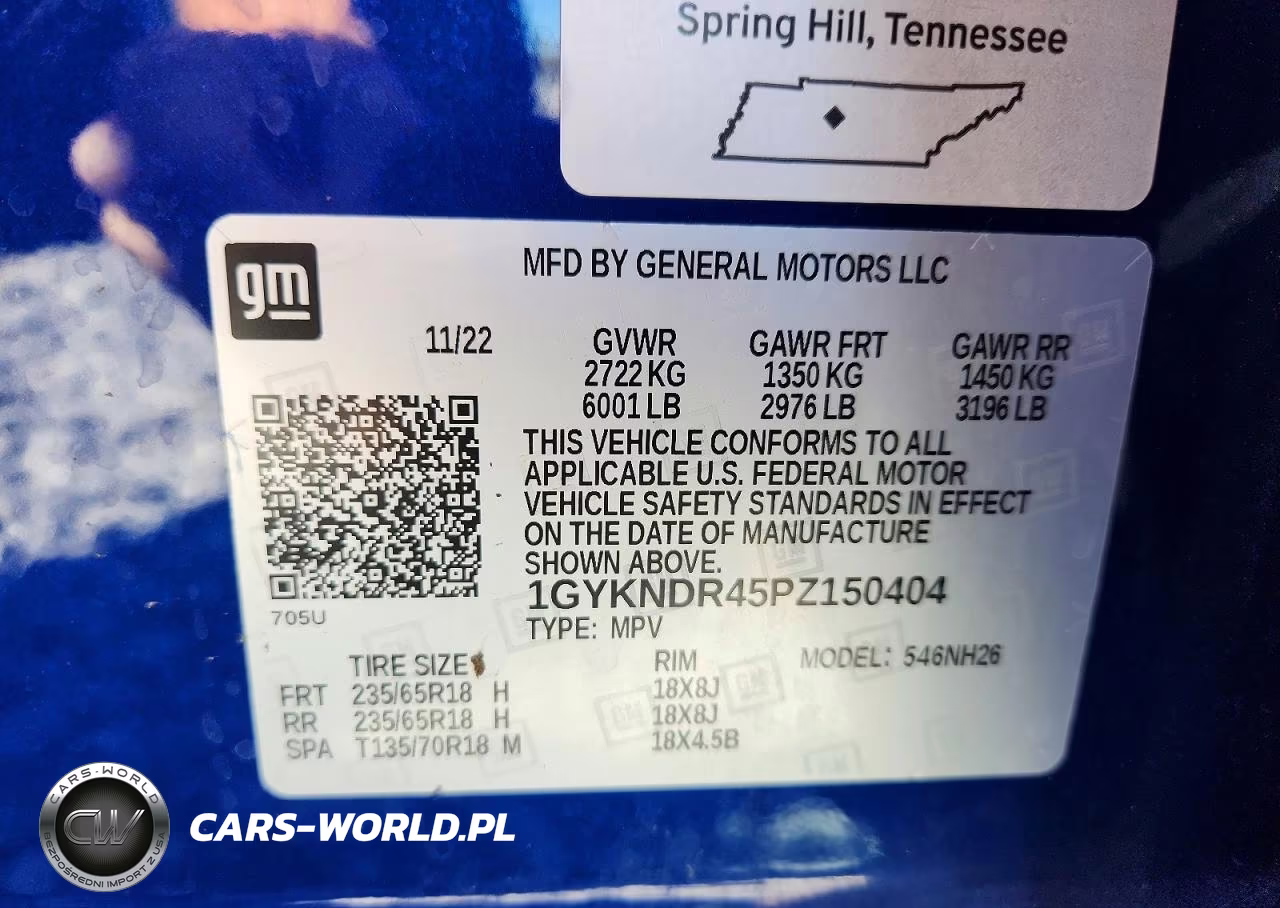 2023 Cadillac Xt5 Premium Luxury VIN:1GYKNDR45PZ150404 - 13