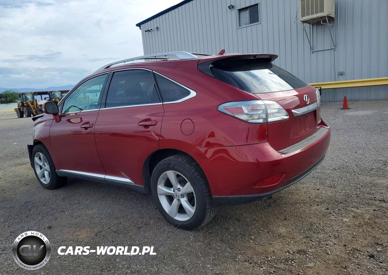 2011 Lexus Rx 350 VIN:2T2BK1BA8BC080831 - 2
